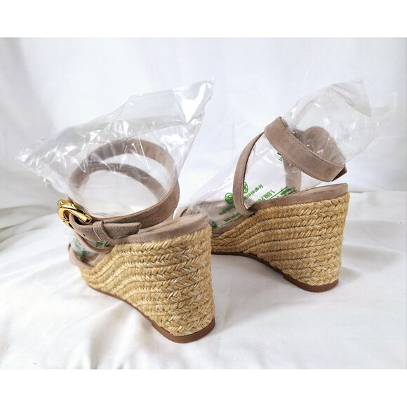 Stuart Weitzman The Zuzu Wedge Sandal Size 7 - Picture 4 of 7